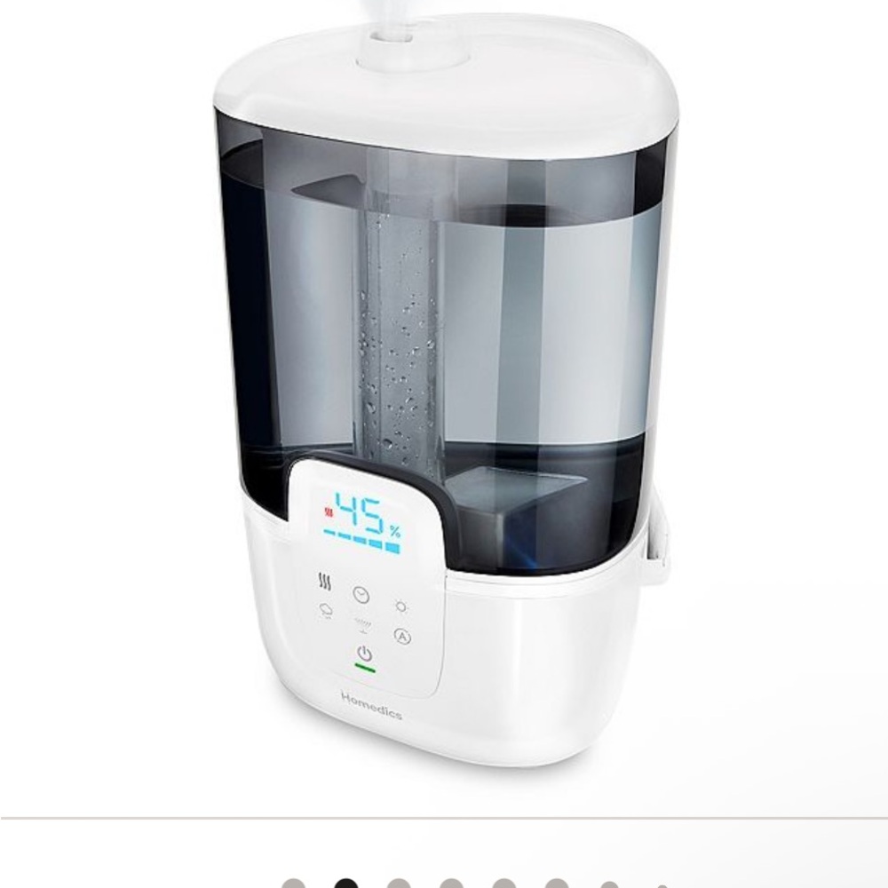 Homedics 2 Gallon Ultrasonic UVC Technology Ultrasonic Humidifier